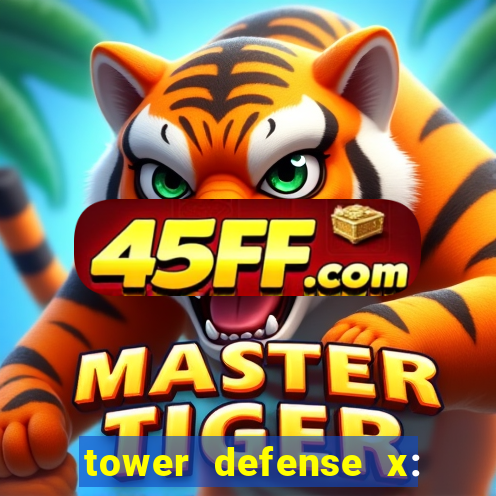 tower defense x: beta codes